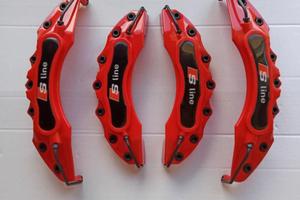 Set 4 copripinza Rosse Audi A3 A4 A5 A6 A7 Q2 Q3