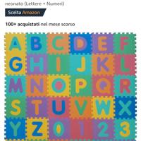 tappeto gioco gomma puzzle 