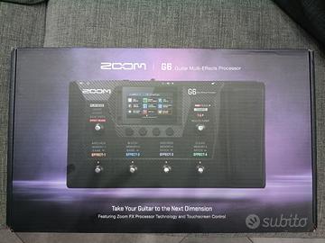 Zoom G6 Multieffetto per chitarra