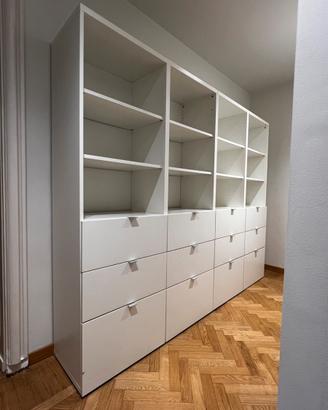 Libreria contenitore Ikea Bonde, bianca