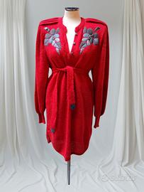 maxi pull in lana originale vintage 