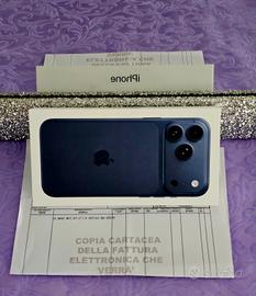 iPhone 17 pro max 256GB Nuovo (fattura) blu progf
