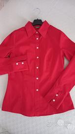 Camicia rossa Benetton 