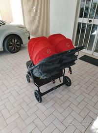 passeggino gemellare 