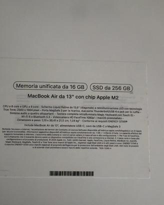 Mac book air 13 m2
