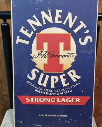 Targa birra Tennents