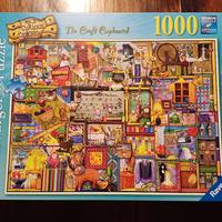 Puzzle Ravensburger 1000 pezzi The Craft Cupboard