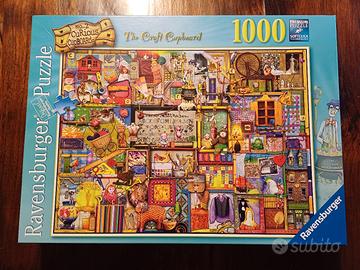 Puzzle Ravensburger 1000 pezzi The Craft Cupboard