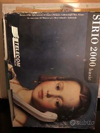 Telefono sirio 2000 con scatola da coll