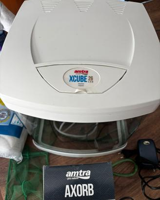Acquario Amtra XCube 26 LED bianco – 26 litri