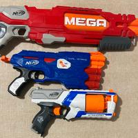 Nerf Hasbro con polsini e dardi in gomma