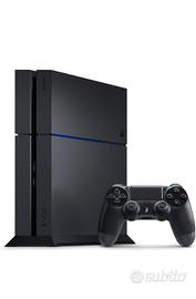 PLAYSTATION 4  CON 2 JOYSTICK E CAVI