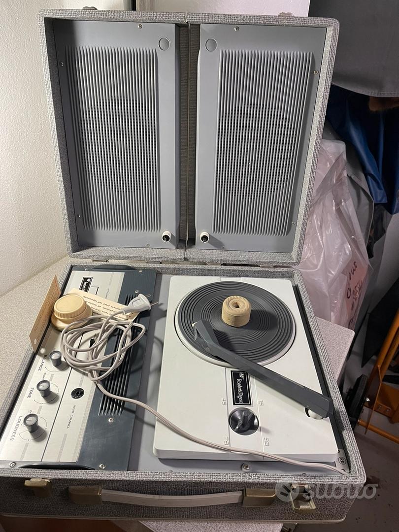 Giradischi vinile in valigetta Vintage - Audio/Video In vendita a Palermo