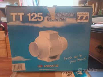 Estrattore elicoidale Vents TT 125 bi-potenza