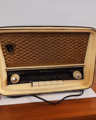 RADIO D'EPOCA WUNDERCART TV DA COLLEZIONE 