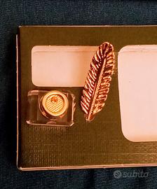 Cristallo Swarovski Penna e Calamaio anni '90