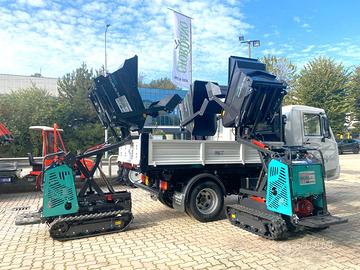 Motocarriola Cingolata IMER TAURUS Scarico Alto