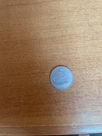 Moneta 5 lire