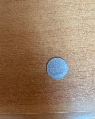 Moneta 5 lire