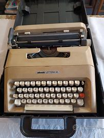 macchina per scrivere olivetti