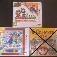 Giochi Wii, Nintendo 3DS e DS, singoli e in lotti