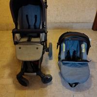 passeggino trio-duo Jane rider matrix