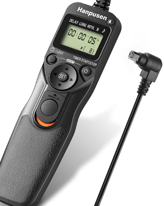 Intervallometro per scatto remoto con timer,