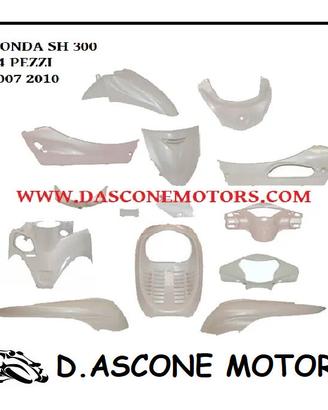 Kit carene Honda Sh 300 i 2007 2011 Bianco perlato