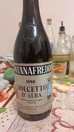 Vino Dolcetto D’Alba del 1990