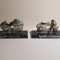 2 Modellini Vespa 1:18