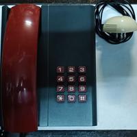 Telefono Vintage Rosso A Tastiera Futura Per SIP