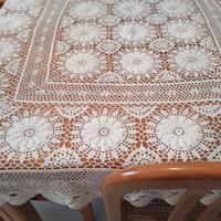 tovaglia uncinetto beige chiaro