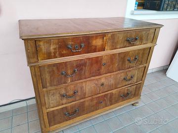 Comó antico in ciliegio 