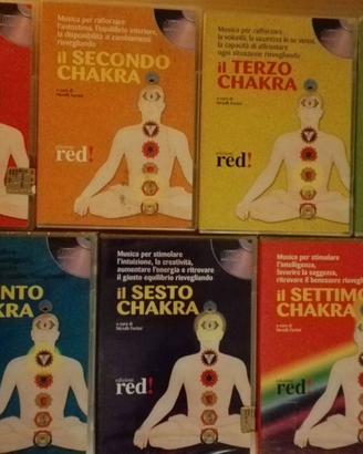 Cd audioguida ai Sette Chakra + Yoga. Video corso