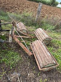 Rulli per trattore tre pezzi regolabile