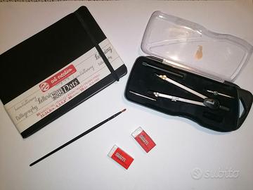 set da disegno e pittura