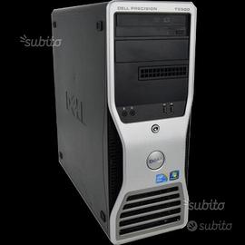 Workstation T5500 12 thread X5650 240GB SSD 875W