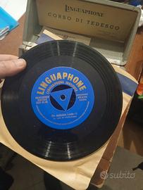 Raro Corso Tedesco LINGUAPHONE anni '60 – 16 Disch