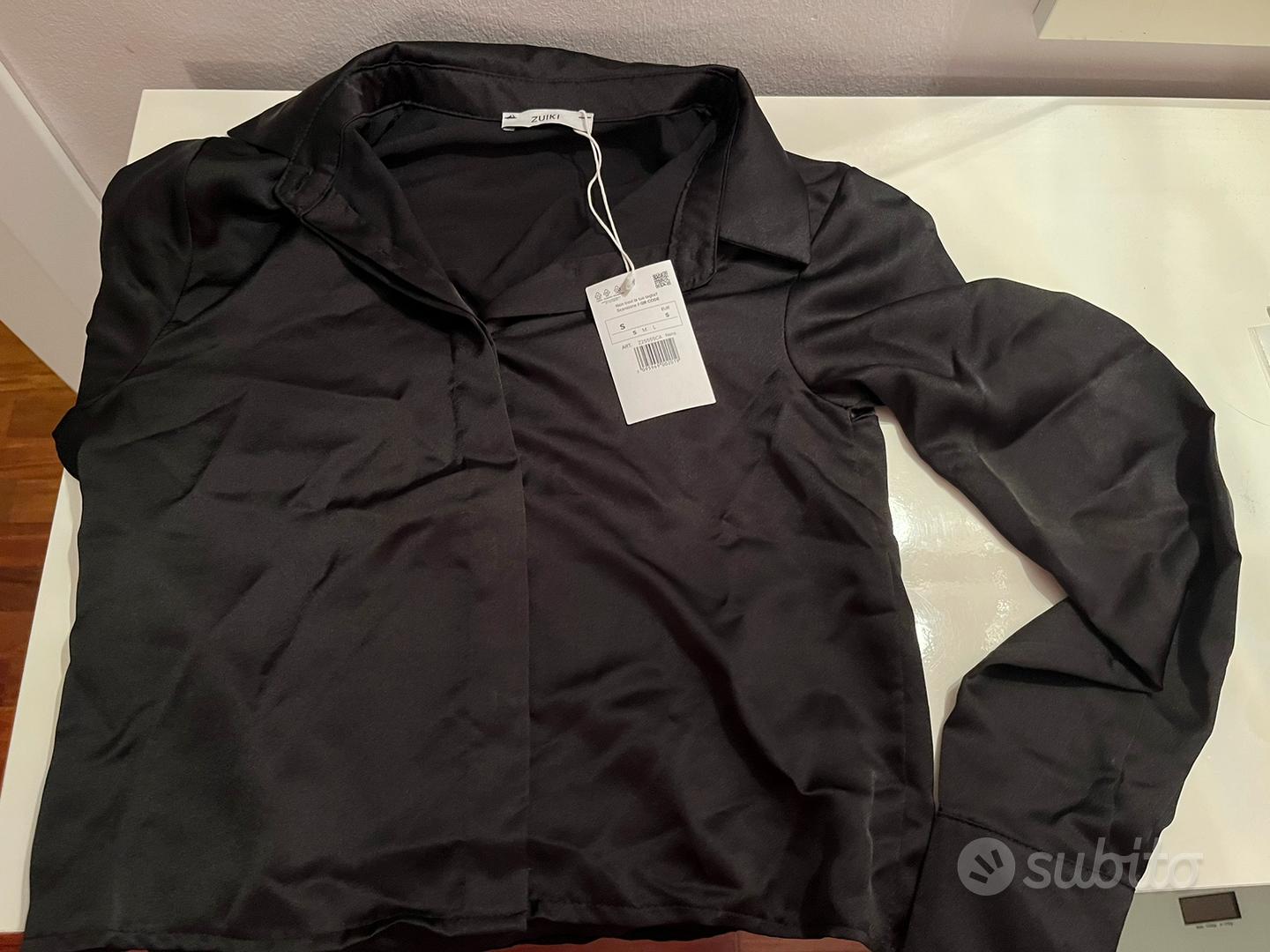 Camicia nera Zuiki taglia S Abbigliamento e Accessori In vendita a Milano