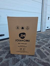 Tris Set 3 Valigie Rigide Trolley JOIA HOME - NUOV