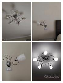 lampadario+2abat-jour 