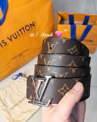 Cintura stampata Louis Vuitton (da donna/marrone)