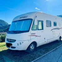 Camper motorhome rapidó