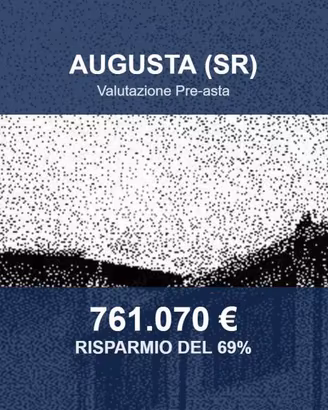 Immobile in asta di 2113 m² a Augusta