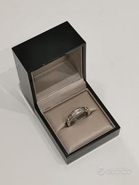Anello a fascia Bvlgari B.zero 1 in oro bianco