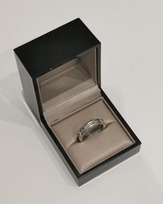 Anello a fascia Bvlgari B.zero 1 in oro bianco