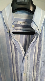 Camicia Cassera lino mezza manica tg M