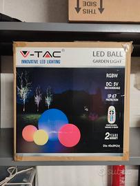 Sfere Luminose a LED per Giardino x 4