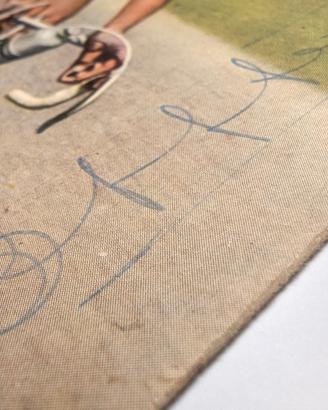Cartolina Autografata Fausto Coppi