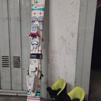 sci e scarponi bambino bambina